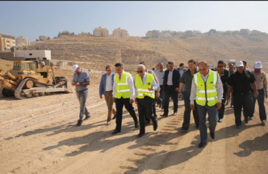 امانة عمان تباشر العمل بشارع منذر المصري