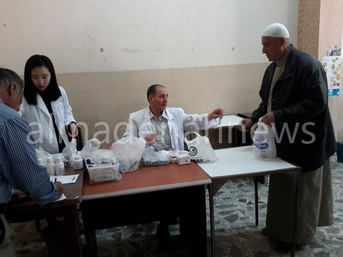 بالصور : يوم طبي مجاني للاجئين السوريين في جرش بالصور : يوم طبي مجاني للاجئين السوريين في جرش