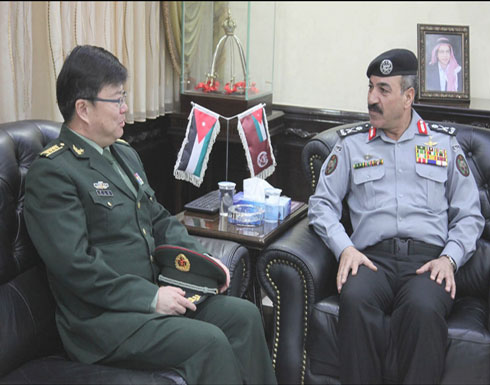 مدير الدرك يستقبل ملحق الدفاع الصيني في عمان