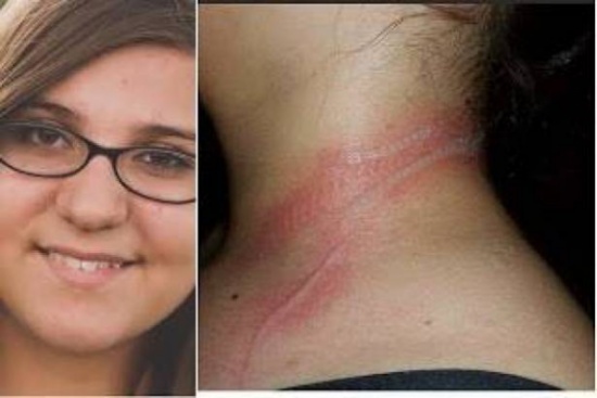 سمعت صراخ ابنتها المراهقة التى تجلس فى الغرفة وحيدة دخلت عليها وكانت المفاجاة