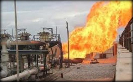 مسلحون يفجرون أنبوبا لنقل النفط الخام من كركوك لصلاح الدين