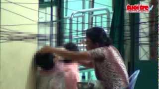 بالفيديو.. 5 عاملات يعذبن أطفالاً مرضى