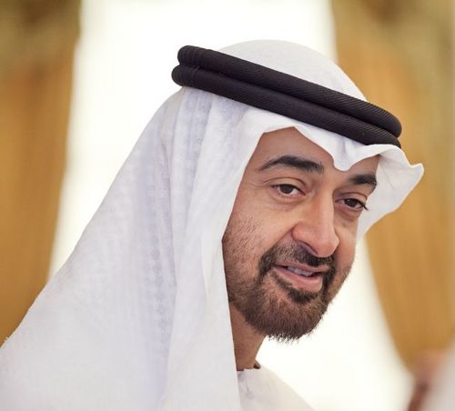 ولي عهد ابوظبي يزور جناح الاردن بمعرض ايدكس