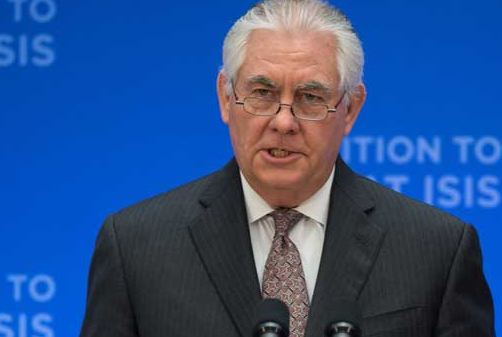 تيلرسون يدين "التطهير العرقي" بحق الروهينغا في بورما