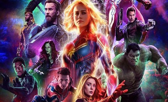 “أفنجرز: إند غيم” يتصدر إيرادات السينما الأمريكية