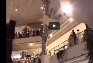 شاهد.. سعودي يحاول الانتحار