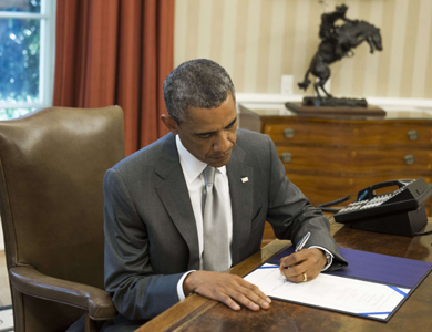 أوباما يوافق على تمويل اضافي لمنظومة القبة الحديدية الاسرائيلية