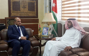 وزير الاوقاف يستقبل امين عام مؤتمر وزراء الاوقاف وزير الاوقاف يستقبل امين عام مؤتمر وزراء الاوقاف