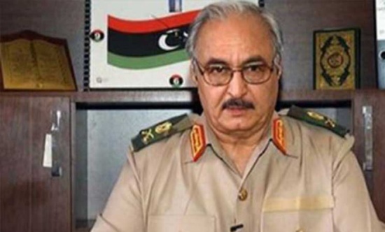 حفتر يصل القاهرة في زيارة مفاجئة