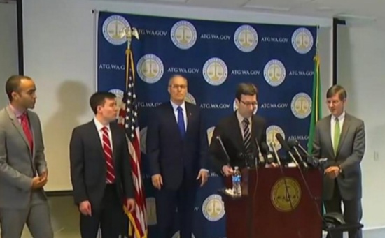 المدعي العام لواشنطن يقاضي ترمب بشأن حظر السفر