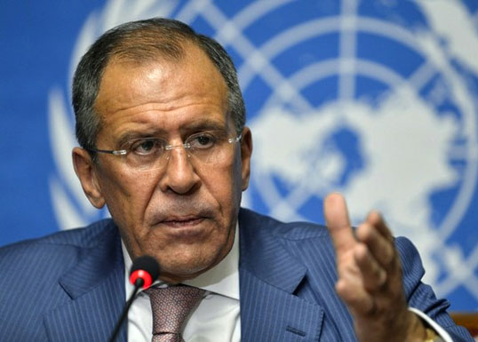 لافروف : تنظيم الدولة و"النصرة" سواء .. والجيش الحر ليس "ارهابياً" لافروف : تنظيم الدولة و"النصرة" سواء .. والجيش الحر ليس "ارهابياً"