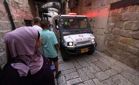 عملية طعن في القدس المحتلة وإصابة المنفذ بجراح خطيرة عملية طعن في القدس المحتلة وإصابة المنفذ بجراح خطيرة