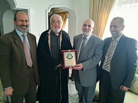 قيادة "العمل الإسلامي" تقوم بزيارة تكريمية للفرحان قيادة "العمل الإسلامي" تقوم بزيارة تكريمية للفرحان