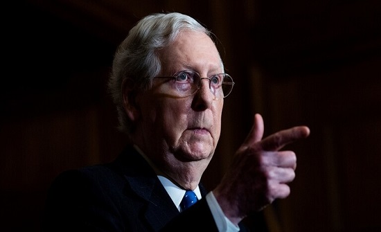 زعيم مجلس الشيوخ الأمريكي يهنئ بايدن بالفوز بالرئاسة الأمريكية