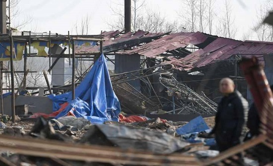 قتلى وجرحى في انفجار بمصنع صيني