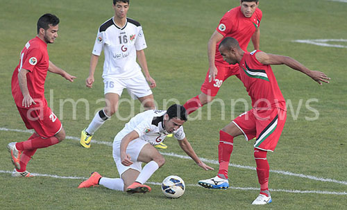 بالصور .. المنشية يخطف ال3 نقاط من الاهلي
