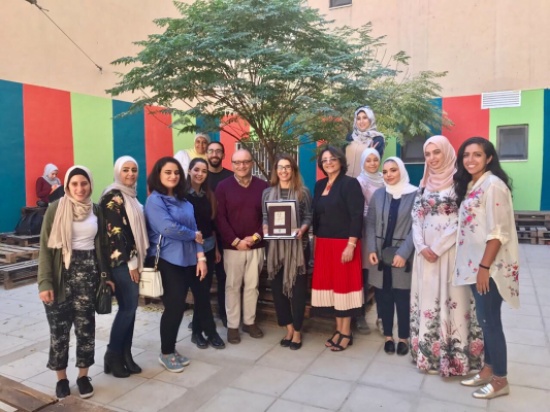 ورشة عمل عن التصميم التشاركي في جامعة البترا ورشة عمل عن التصميم التشاركي في جامعة البترا