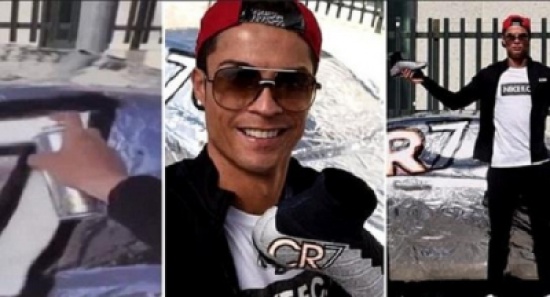 شاهد.. كريستيانو رونالدو ينفذ مقلبًا بزميله في المنتخب البرتغالي