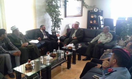 مؤتة: المجالي يستقبل سماحة مفتي القوات المسلحة الأردنية