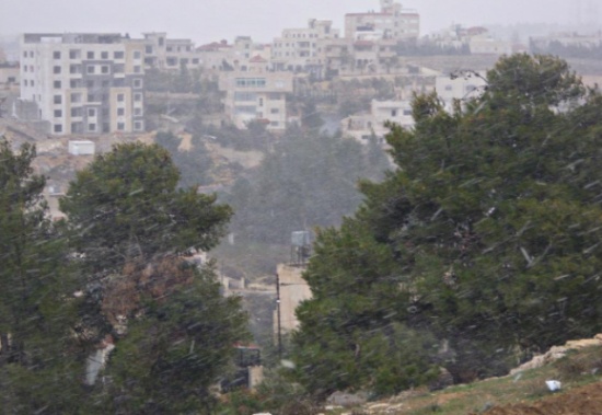 زخات ثلجية على المرتفعات العالية مساء الاربعاء