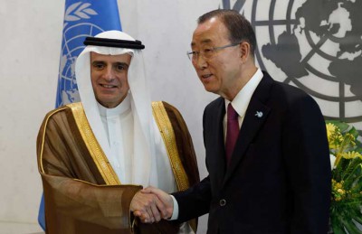 بان كي مون يدعو الرياض لوقف القتال في اليمن بان كي مون يدعو الرياض لوقف القتال في اليمن