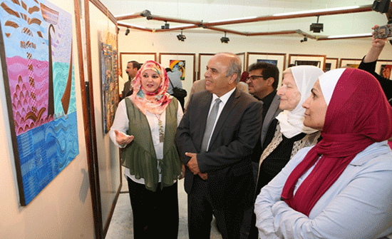 معرض لفنانين أردنيين وعرب في "الأردنية"