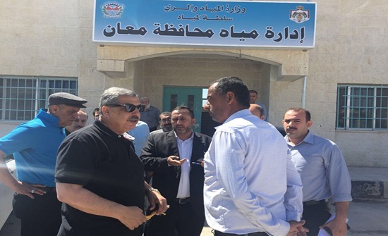 وزير المياه والري يتفقد الواقع المائي بمعان والطفيلة وزير المياه والري يتفقد الواقع المائي بمعان والطفيلة