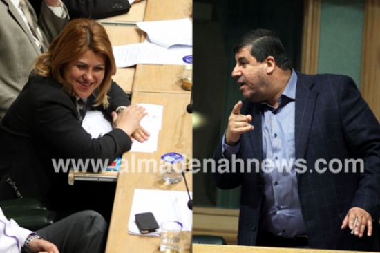 مشاجرة بين النائبين الحروب والسعود