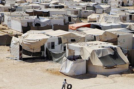 وفد من حريات المحامين يزور مخيم الزعتري