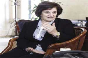 وزيرة التنمية الاجتماعية تفتتح معرضا في معهد التدريب المهني 
