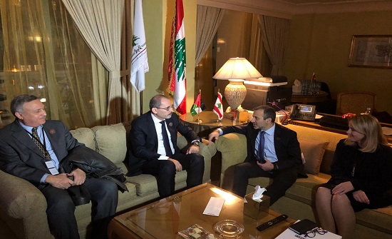 الصفدي يلتقى نظيره اللبناني في بيروت الصفدي يلتقى نظيره اللبناني في بيروت