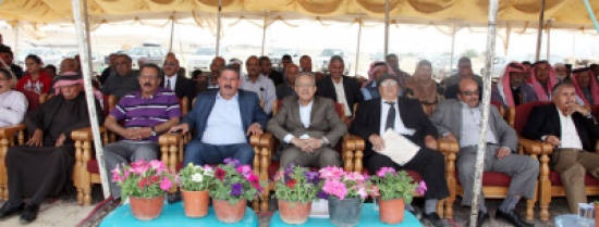 اطلاق المرحلة الاولى لبناء قرية جمعية دار الامان السياحية بالكرامة