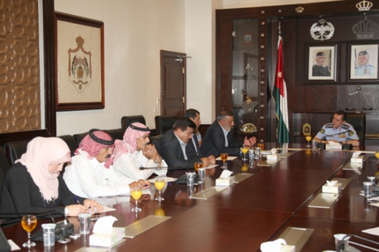 السعودي يلتقي رئيس بلدية معان