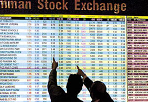 مؤشر بورصة عمان يغلق على انخفاض بنسبة 0.17%  