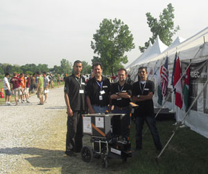 الجامعة الألمانية الأردنية تشارك في مسابقة السيارات الذكية العالمية في امريكا 