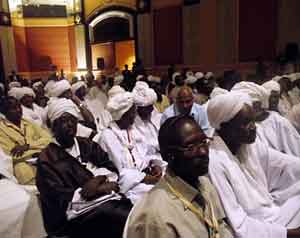 قطر تسلم وثيقة سلام دارفور لبان 		