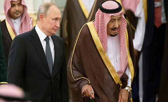 الكرملين: بوتين والملك سلمان اتفقا لتنسيق جهود أوبك+ الكرملين: بوتين والملك سلمان اتفقا لتنسيق جهود أوبك+