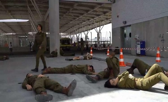 الجيش الإسرائيلي ينفذ تدريبات عسكرية لحماية مطار رامون الجديد في إيلات