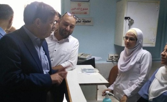 بالصور : وزير الصحة يتفقد مستشفى الرمثا بالصور : وزير الصحة يتفقد مستشفى الرمثا