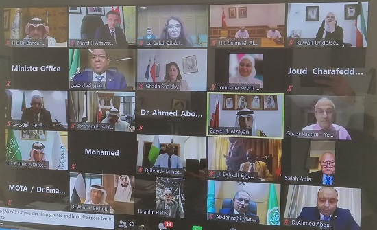 وزير السياحة يشارك باجتماع المجلس الوزاري العربي للسياحة وزير السياحة يشارك باجتماع المجلس الوزاري العربي للسياحة