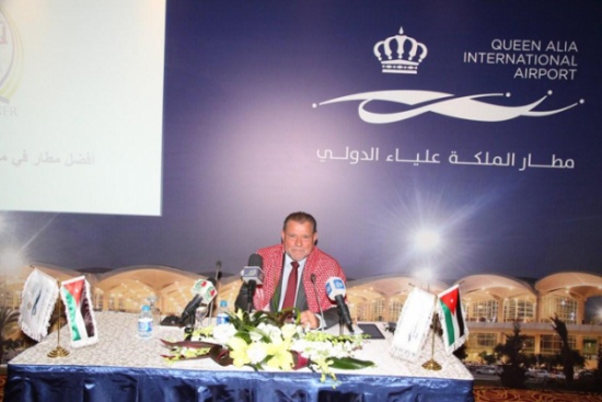 مطار الملكة علياء الدولي يحصد جائزة "أفضل مطار في الشرق الأوسط" للعام الثاني على التوالي