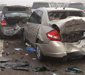 إصابة (4) أشخاص اثر حادث تصادم في شفا بدران