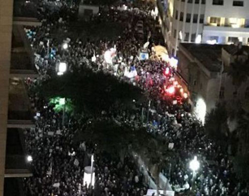 آلاف الإسرائيليين يتظاهرون للمطالبة برحيل نتنياهو