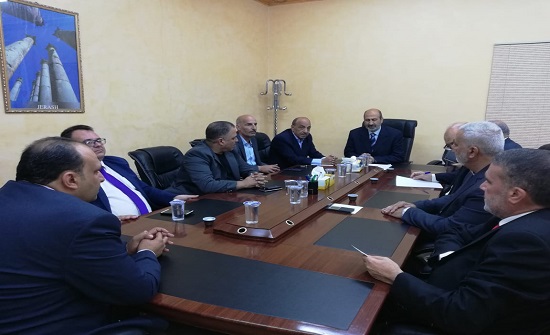 العضايلة يستقبل وفد "تنسيقية الائتلاف الوطني الحزبي" ويؤكد على الشراكة الوطنية