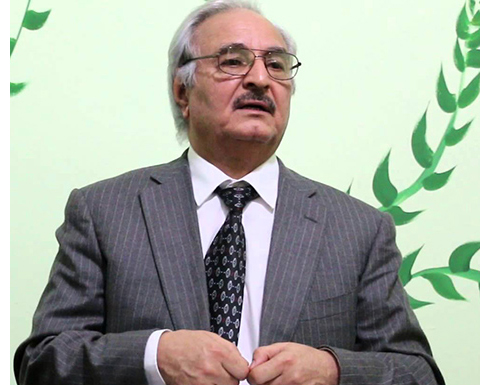 هجوم على منزل خليفة حفتر في بنغازي