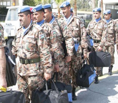 مرتبات القوة الاردنية الكونغو