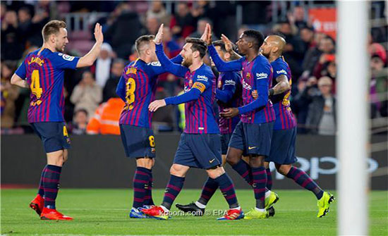 بالفيديو : برشلونة يقهر ليفانتي ويصعد لربع نهائي كأس الملك بالفيديو : برشلونة يقهر ليفانتي ويصعد لربع نهائي كأس الملك