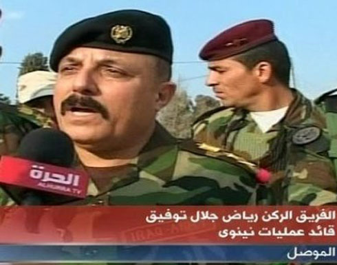 ثوار العراق يقبضون على قائد عمليات نينوى ثوار العراق يقبضون على قائد عمليات نينوى