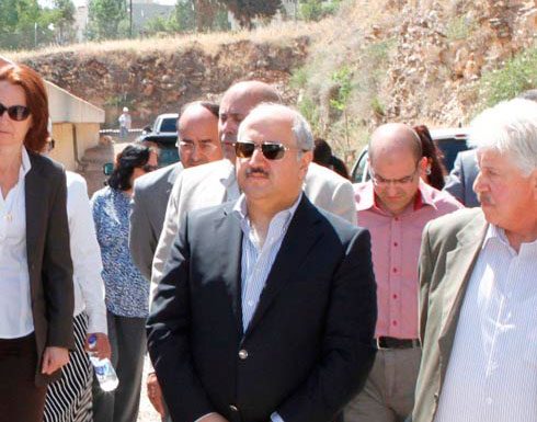 وزير المياه يدشن " خطة " لرفع تخزين السدود الى 400 مليون م3 وزير المياه يدشن " خطة " لرفع تخزين السدود الى 400 مليون م3