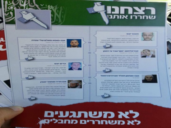 نشرات تحريضية تستهدف الأسرى الفلسطينيين القدامى نشرات تحريضية تستهدف الأسرى الفلسطينيين القدامى